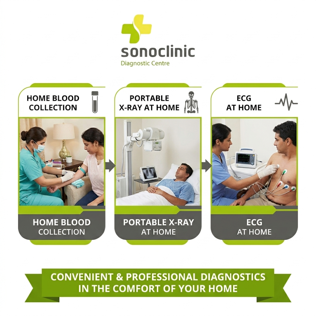 Home blood collection, portable X-ray and ECG services in Keshav Nagar