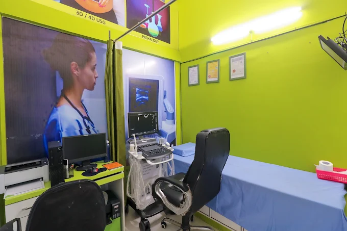 3D/4D sonography and ultrasound room at Sonoclinic Sus
