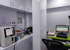 Pathology lab workstation at Sonoclinic Diagnostic Center Hinjewadi