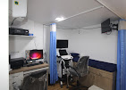 Sonography and ultrasound room at Sonoclinic Wadgaon Sheri